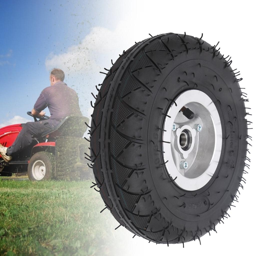 4.10‑3.50‑4 Elektrischer Roller Reifen mit Radnabe Aufpumpbarer Gummireifen Ersatz