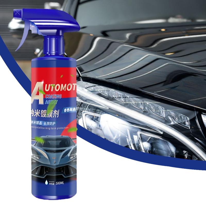 500ml Car Ceramic Coating Auto Nano Spray Coating Agent Car Ceramic Spray Wax Coating Liquid Surface Wax Water Displacing Liquid
