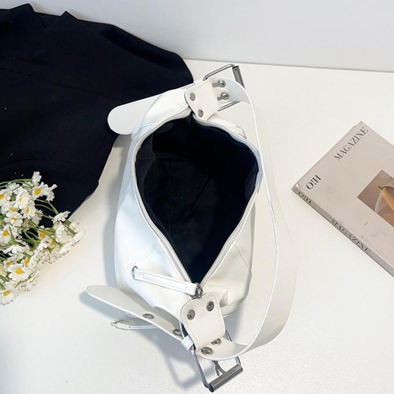 Borsa a Spalla in Ecopelle PU Borsa Retrò di Alta Qualità Portatile Sottobraccio Borsa Quotidiana Casual Borsa da Pendolare Borsa da Donna di Grande Capacità