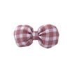 Plaid Bow Decorations: Cute Toy Doll Accessories