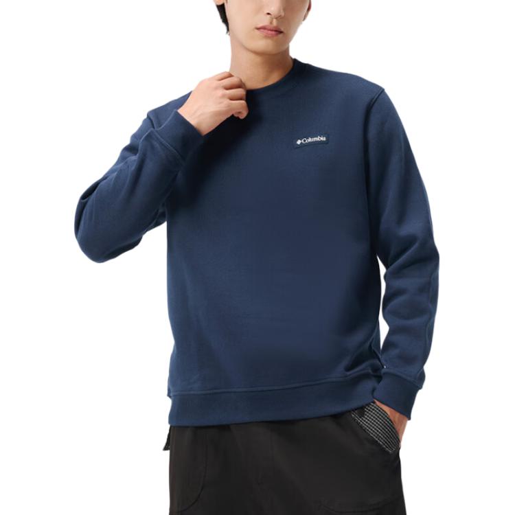Columbia Casual Outdoor Sweatshirt Men's Dark Blue AE3505-464