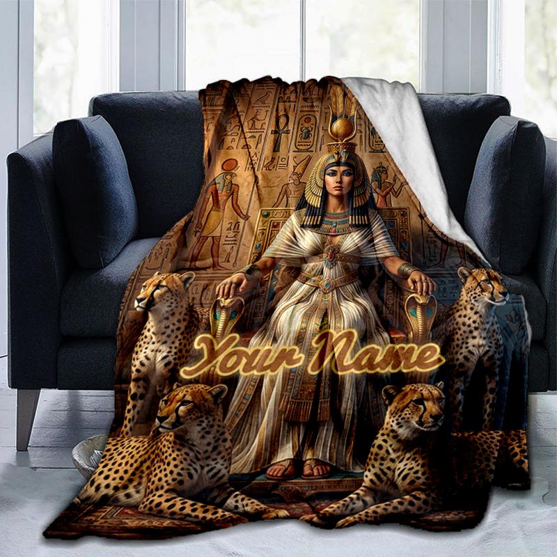 1PC Custom Name Glamorous Hair Tools Fantasy blanket versatile,all-season throw suitable for the living room,bedroom,camping,travel,and gift