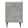 Nightstand Concrete Grey 43 x 34.5 x 52 cm Engineered Wood