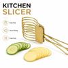 Handlicher Zwiebelschneider Clip Schwerlast Fleischschneider für BBQ Tragbarer Orangen Zitronen Obstschneider BBQ Party