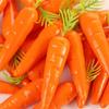 50pcs Simulation Mini Foam Vegetable Carrot