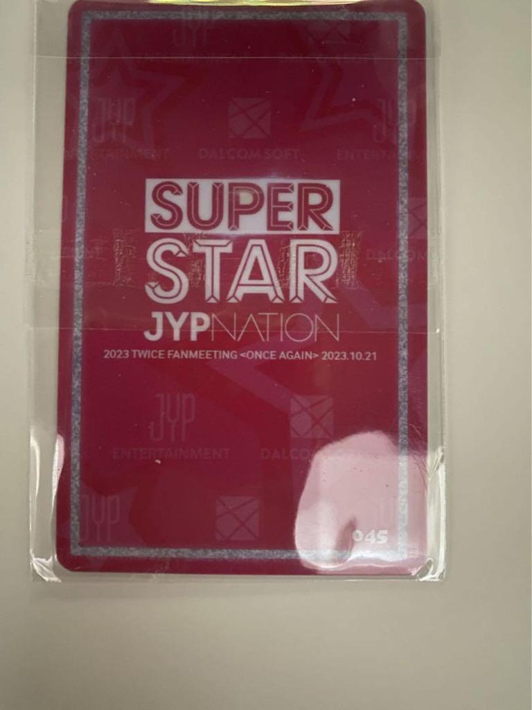 [GEBRAUCHT] Twice Jihyo 8. Jubiläum Limited Edition SSJYP Trading Card