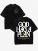Gott Hat Einen Plan Christlicher Glaube Inspirierendes Grafik-T-Shirt
