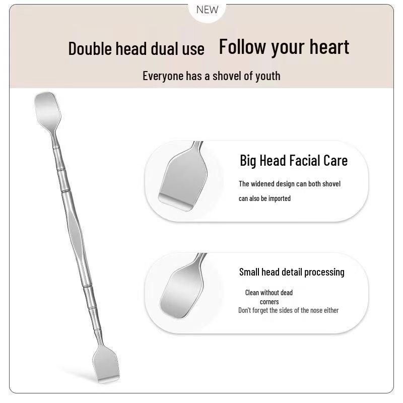 Dual-Headed Blackhead & Acne Extractor Tool