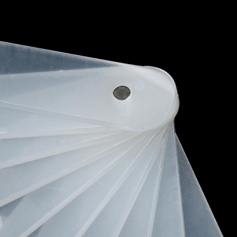 10Pcs Nail Art Tips Sticks Nail Display Acrylic Strips Practice Palette Manicure