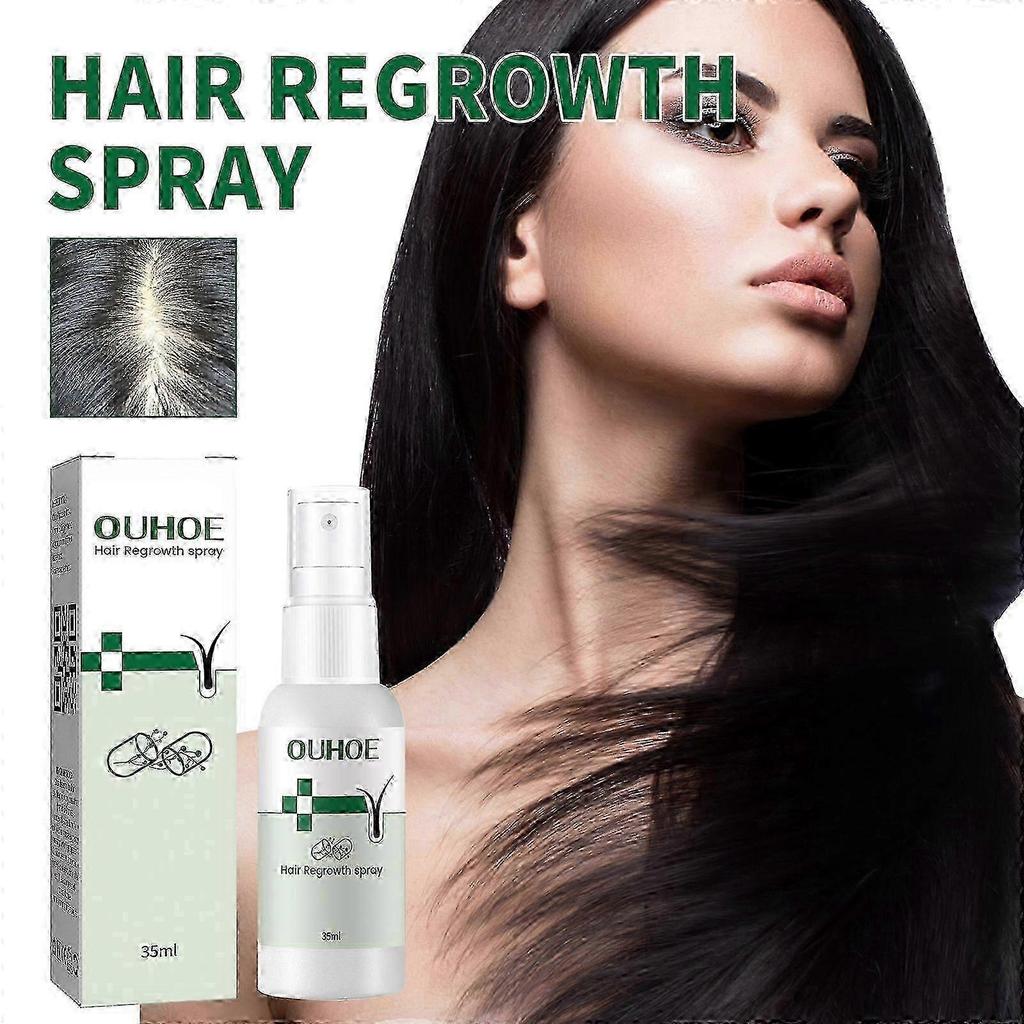 Ouhoe Haarausfall-Spray: Verdickender, Anti-Haarausfall, Reparatur von Haarfollikelschäden, Spray für trockenes und krauses Haar