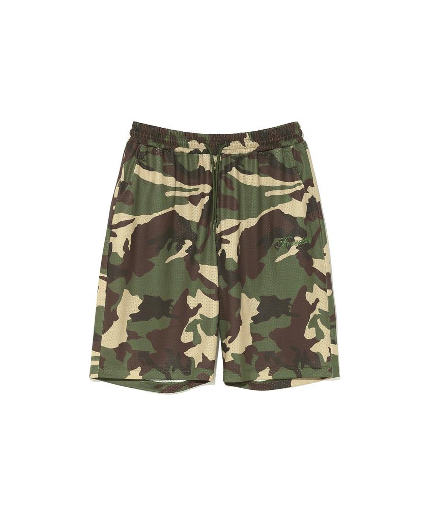 FREEDOM Basic Mesh Bermuda Shorts (Light Camo)