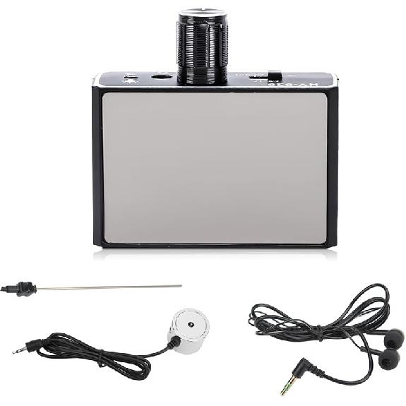 

Монітор витоку водопровідної труби, Покращений детектор підземних труб Високоміцний підсилювач звуку Тестер витоків Інструмент для виявлення трубопроводів для майданчика US