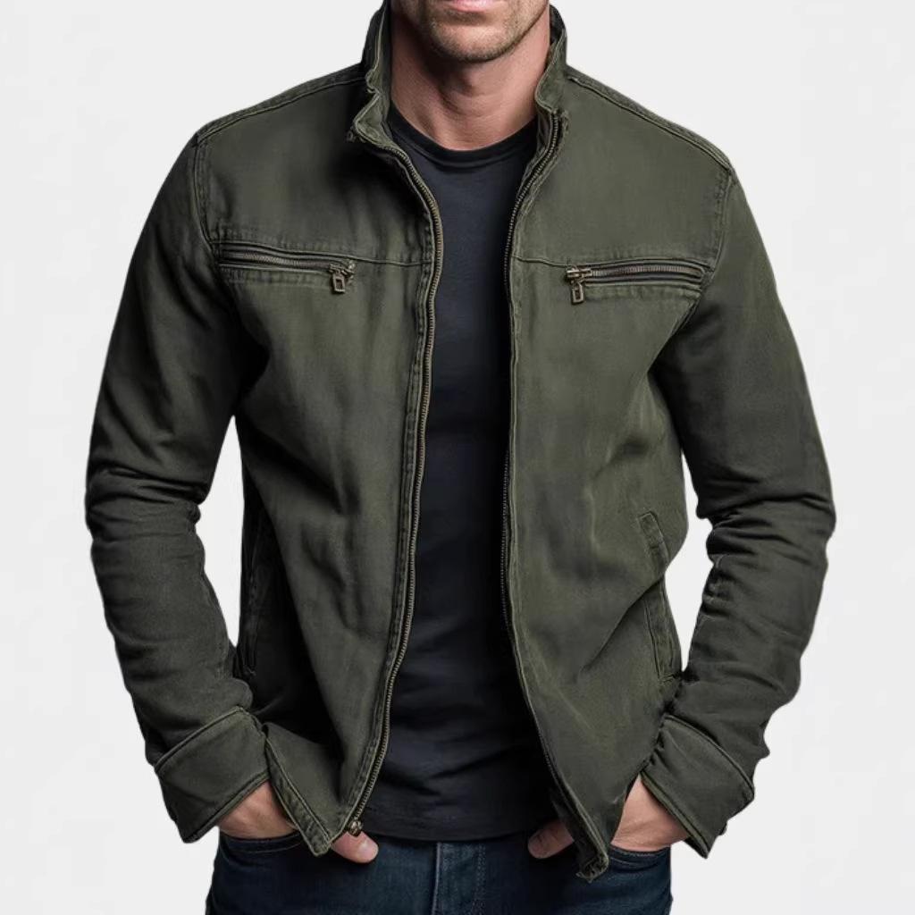 Giacca da lavoro vintage da uomo Cardigan casual ampio da uomo Cappotto Capospalla retrò alla moda Abbigliamento quotidiano Cappotti cargo da strada