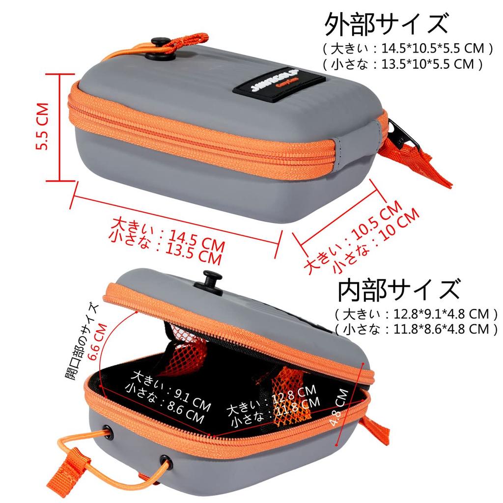 JAWEGOLF Golf Laser Distance Meter Range Finder Hard Case EVA Storage Box Storage Bag Carrying Case Z80 Z82