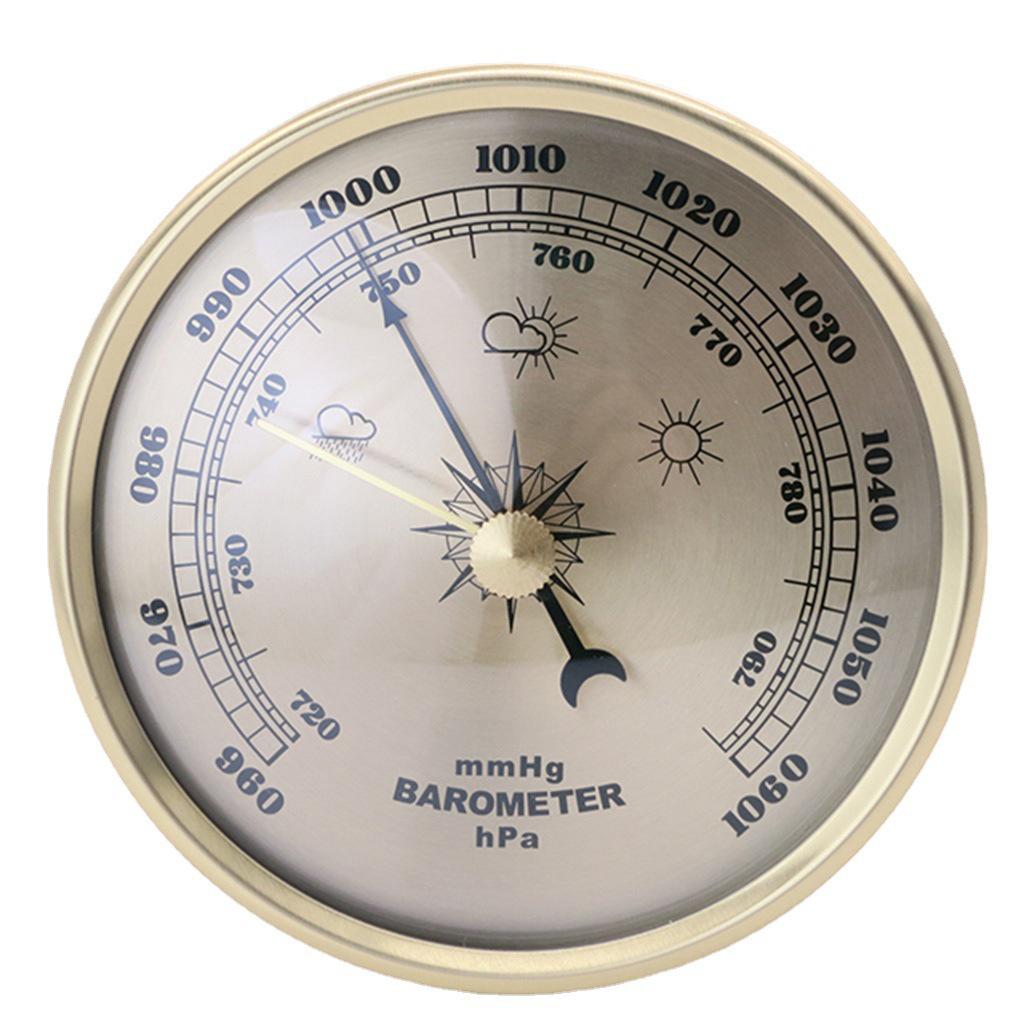 Orologio Barometro a Puntatore da 90mm: Stazione Meteorologica Domestica e Barometro