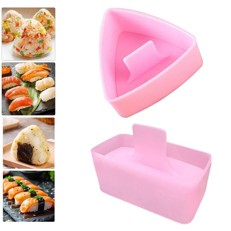 Formička na onigiri Domácí kuchyň Kuchyňské náčiní Pro kuchyň 4-5ks Sada Lis na sushi Pohodlné DIY Bento příslušenství Rýžové koule