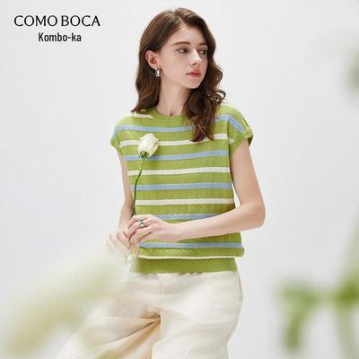 Kemon Boca 2026 Women's Striped Knit Top