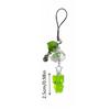 Schattige Lichtgevende Buitenaardse Kat Sleutelhanger Hars Mobiele Telefoon Hanger Tas Bedeltje Rugzakken Portemonnees Hanger Feestcadeau