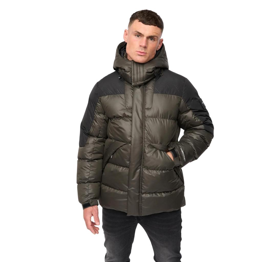 Crosshatch Mens Camptor Panelled Jacket