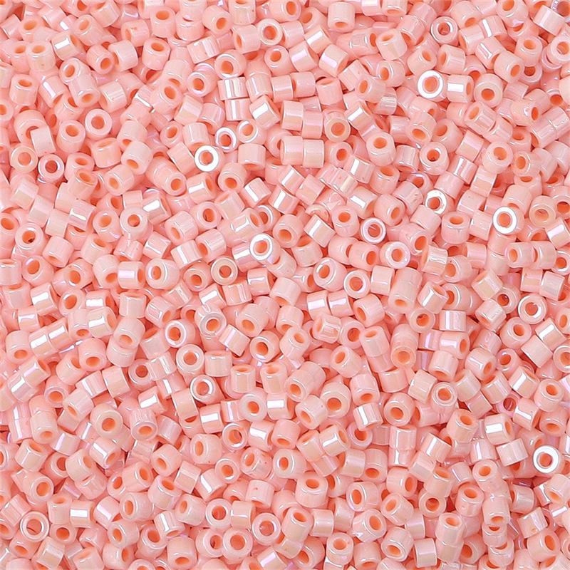 2-2.5mm High-Quality Imitation Porcelain Glass Seed Beads for Handmade Bracelets and Necklaces.