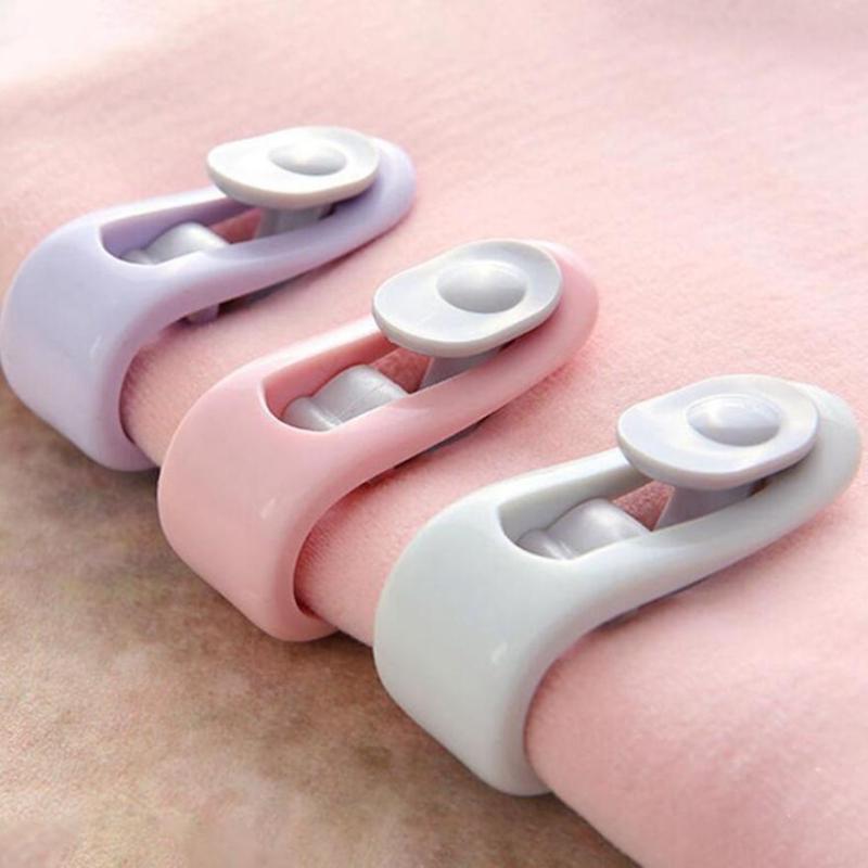 1/4/10PCS Non-Slip Quilt Holder Duvet Quilt Clips Plastic Blankets Fastener Clip Bed Cover Duvet Sheet Fixer
