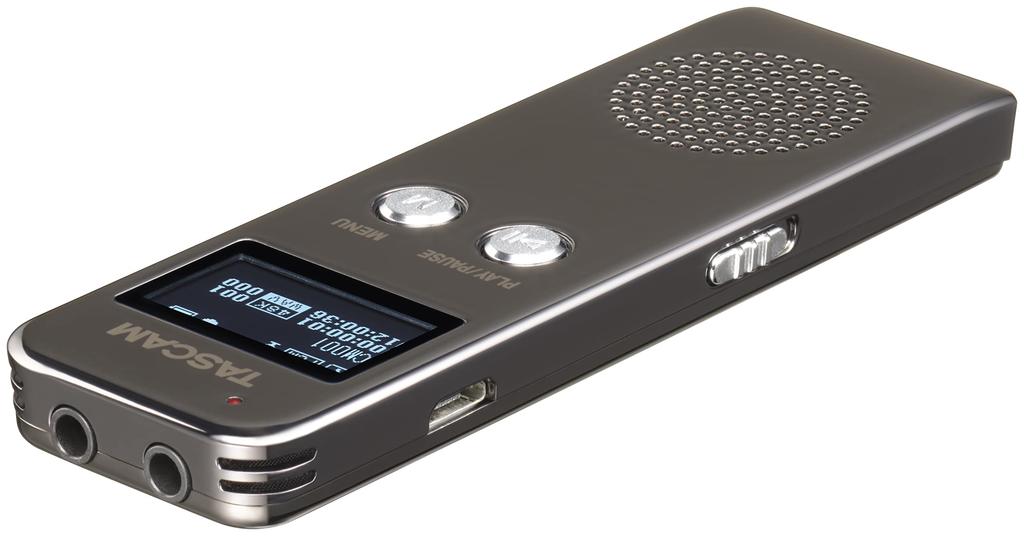 TASCAM Wide FM Radio Voice Recorder Braun IC Recorder Meeting-Aufzeichnung Protokoll Sprachnotiz Memo Musik-Player Kleiner Lautsprecher vom japanischen Hersteller