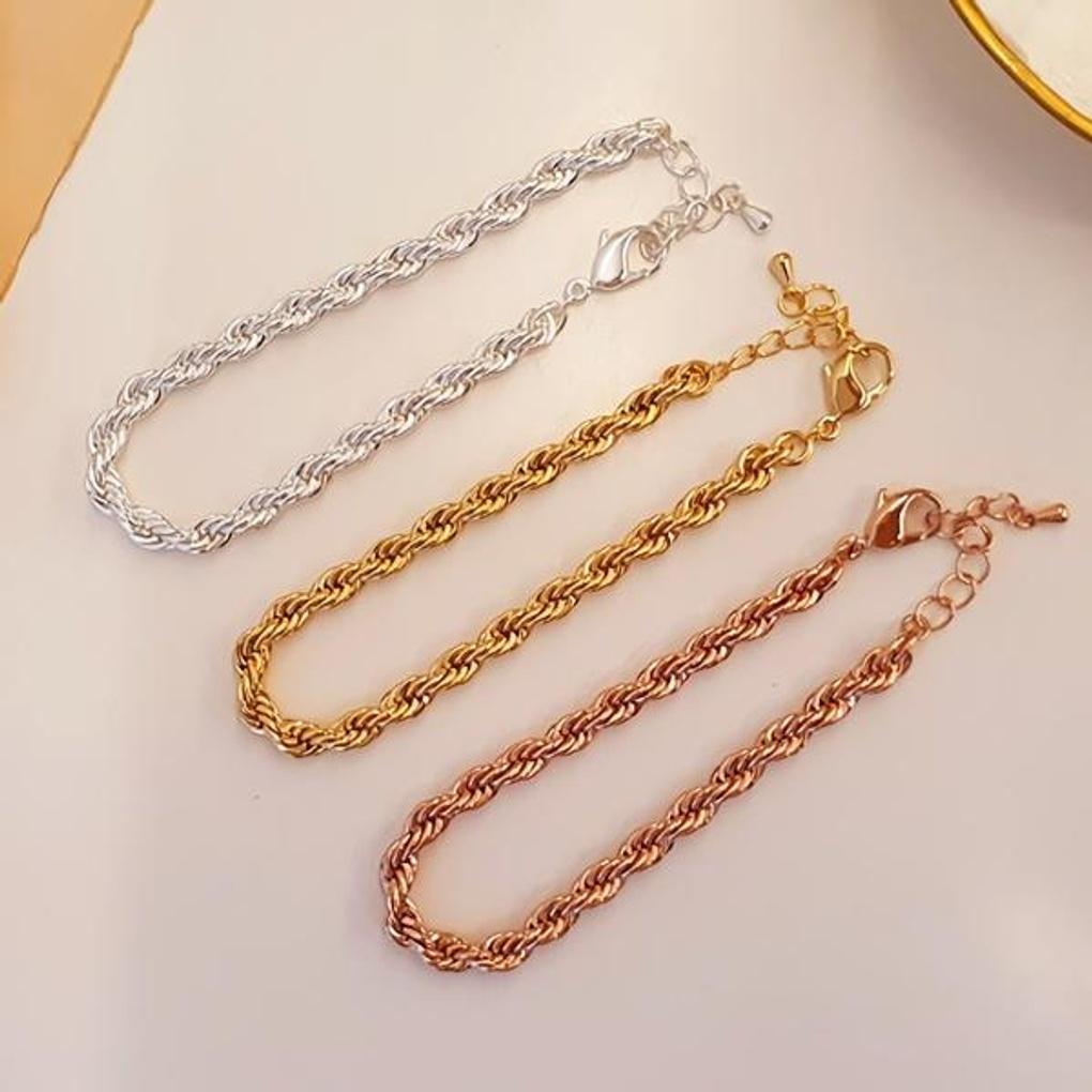 Women's Daily Coco Im Rope Stylish Bracelet