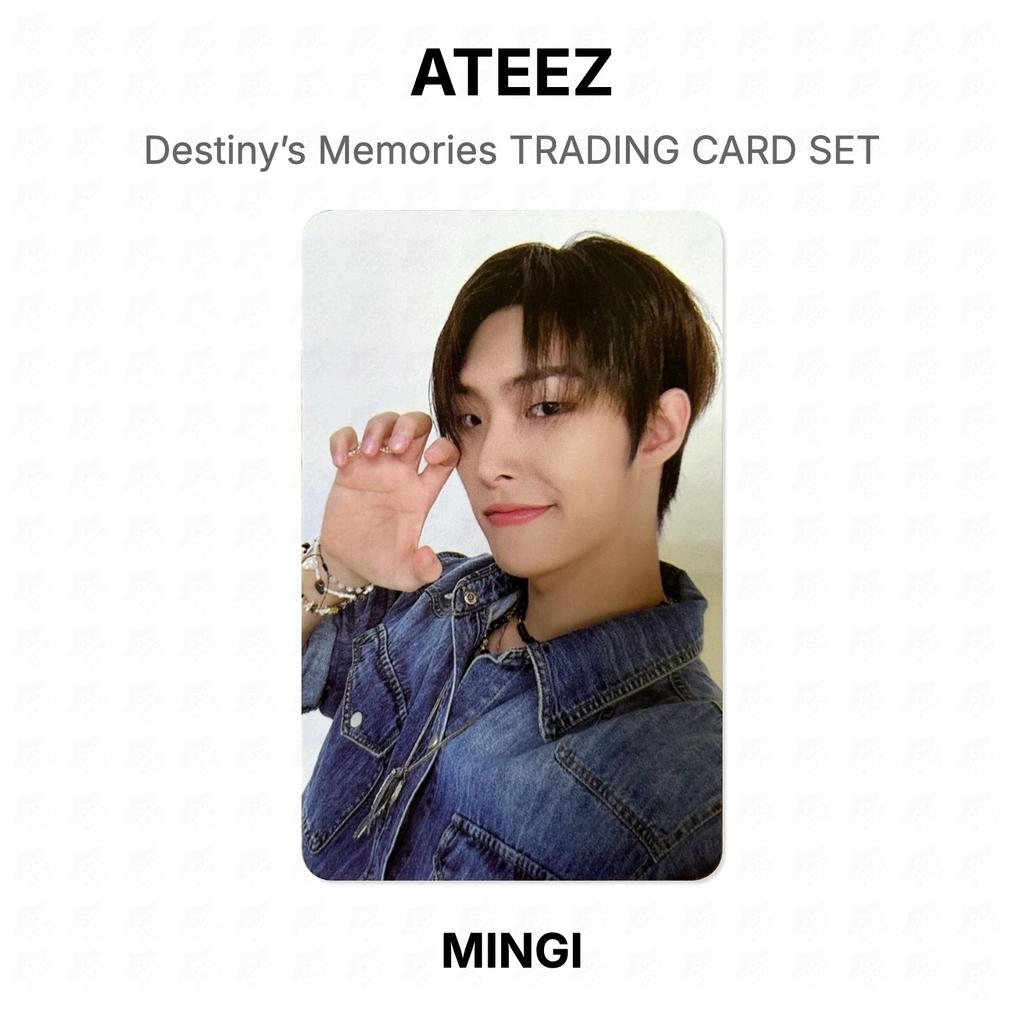 ATEEZ Destiny’s Memories TRADING CARD SET Official Photocard