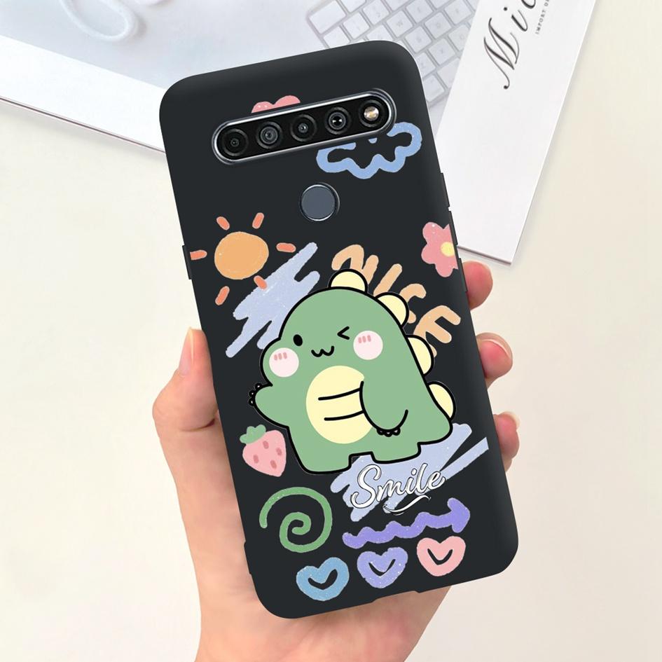 Für LG K51S Hülle LMK510EMW LM-K510 Stoßfeste Abdeckung Niedliche Astronauten Weiche Silikon Handyhüllen Für LG K41S LM-K410 LMK410EMW Coque