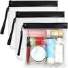 2Pcs 20x20cm Security Liquids Bag Sealed Washing Bag Portable Storage Bag  Airport