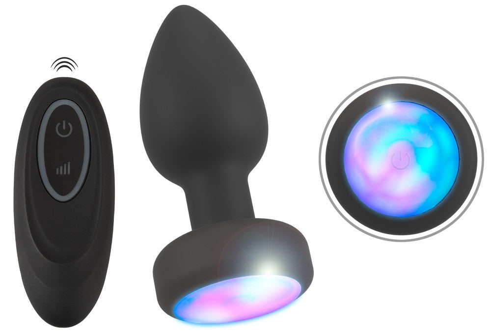 Bijou Anal Lumineux Vibrant Tech Tonik 7 X 3.3cm - ANOS - Bijoux Anal