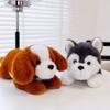 New Cute Simulated Husky Doll Sleeping with Soft and Cute Dog Pillow Comforting Doll Girl and Child Gift