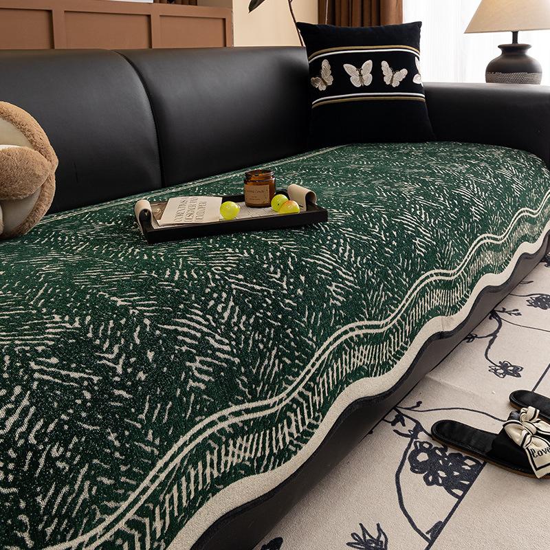 

Chenier Special-Shaped Sofa Cushion, Universal Non-Slip Seat Cushion For All Seasons, Four-Person Straight Row One-Piece Sofa Cover Cover Cover 90*70cm