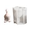 Practical Sturdy Silicone Mould Accessory for Duck Candle Holders Portable for Handmade Gifts and Home Accent