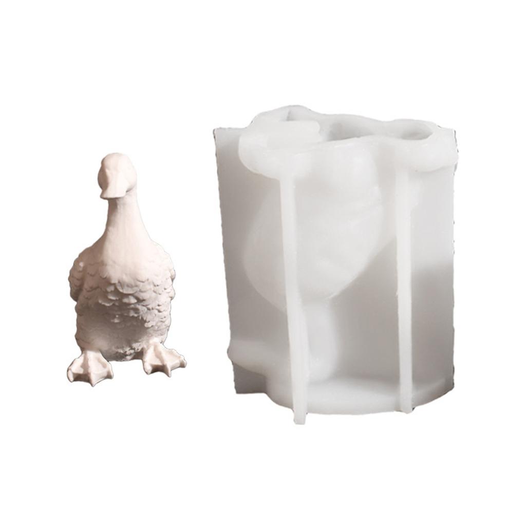 Practical Sturdy Silicone Mould Accessory for Duck Candle Holders Portable for Handmade Gifts and Home Accent