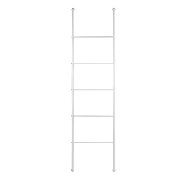Echelle Porte Serviette Viva - WENKO - Acier - Blanc