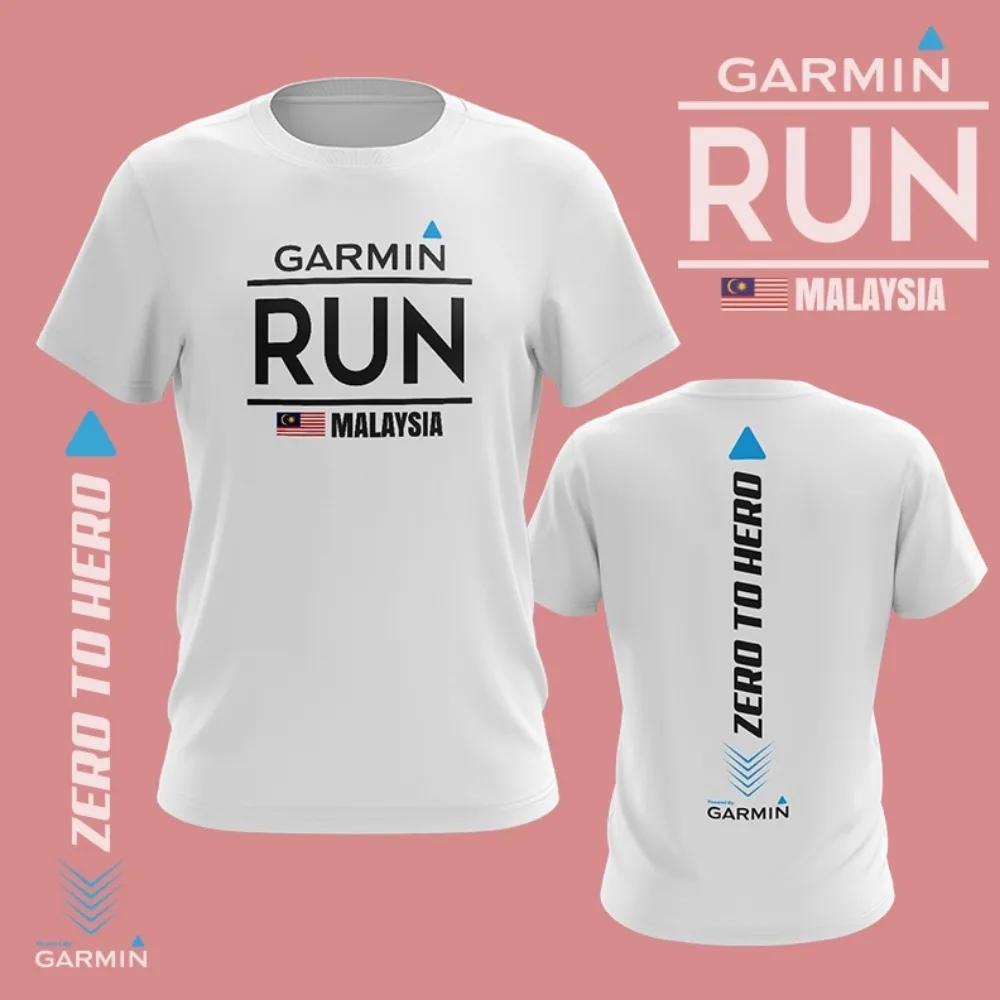 

Чоловіча літня чоловіча футболка Мода Garmin Бавовняна футболка Baju Garmin Мікрофібра Підходить для занять спортом Юнісекс Оверсайз футболка L