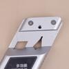 Gypsum Board V-Shaped Chamfer Bevel Double Groove 45 Degree Trimming Tool Board Planer Manual Gypsum Right Angle Tool Woodworkin