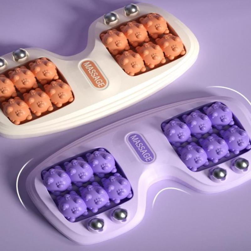 Cat'S Paw Foot Roller Massager Foot Massage Magnetic Bead Roller Multi-Point Foot Massage Foot Therapy Rubbing Foot Massager