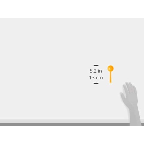 Butterfly Plastic Kitchen Spoon, 15-inch, Yellow, 210380 (1 Spoon)