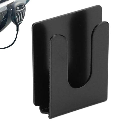 Metal Hook Handheld Microphone Hanger Bracket for Car Platforms, Outdoor Anti-Resistance Repair Parts, Convenient Metal Hook, Handheld Microphone Hook