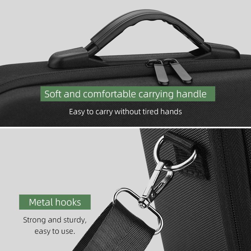 Storage Bag Portable Shoulder Messenger Bag Suitcase Carrying Box Luggage Compatible For Dji Mavic 3