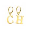 CHHC English Design Letter Dangle Earrings