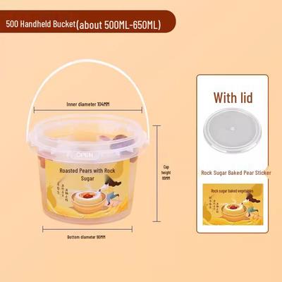 Disposable Plastic Takeaway Dessert & Soup Containers