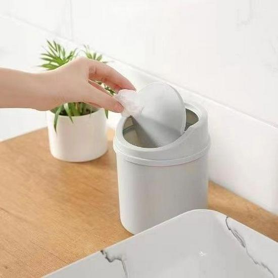 Mini Coș de Gunoi de Birou pentru Bucătărie, Dormitor sau Birou – Design Drăguț și Compact