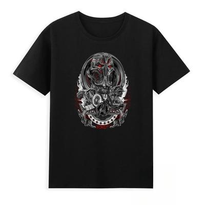 Oryginalny Nowy Wysokiej jakości T-shirt z nadrukiem Superbohaterowie Avengers Ultron Iron Man dla Mężczyzn i Kobiet Luźny Krótki Rękaw