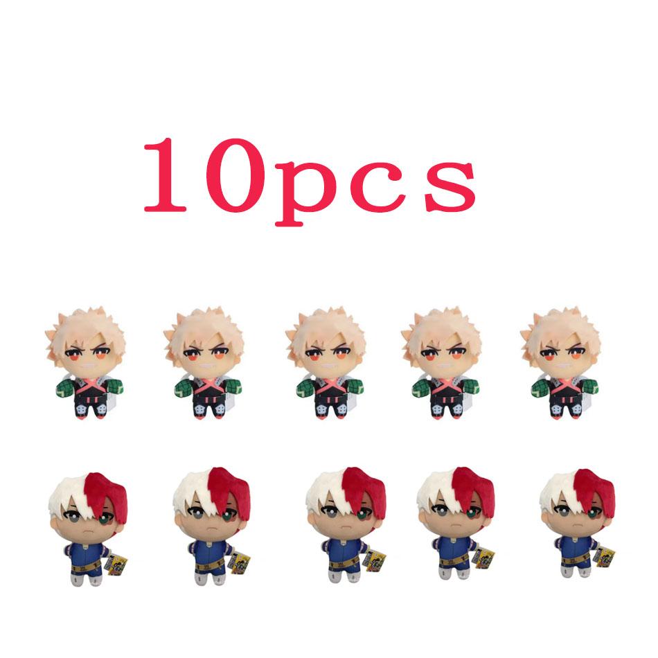 Anime 20-25Cm My Hero Academia Plush Toys Cartoon Izuku Midoriya Katsuki Bakugou Shouto Todoroki Stuffed Dolls Kids Gifts