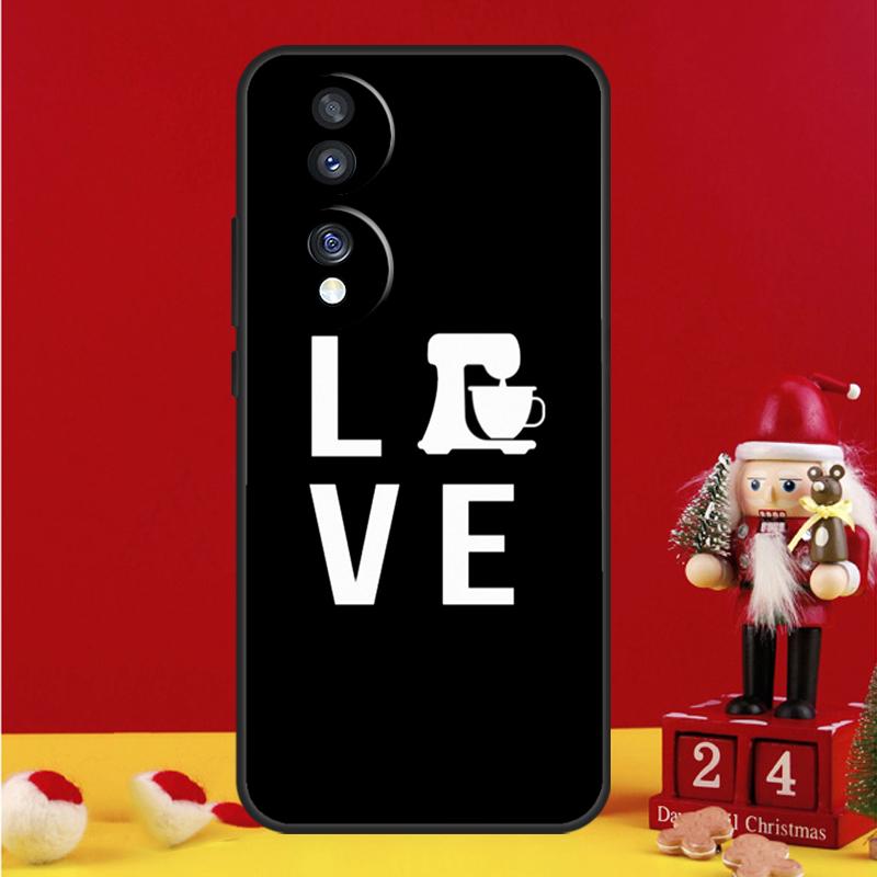 Love Baking Chef Knife Case For Honor Magic 7 6 8 Pro Honor Win X9a X9b X9c X9d X8c X8b 50 70 90 200 400 Lite Cover