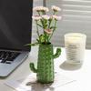 Nordic Creative Green Cactus Ceramic Vase Living Room Flower Arrangement Decoration Ornament Modern Minimalist Home Decoration