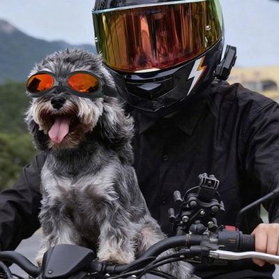 UV400 Protection Dog Sunglasses Windproof Design Impact-Resistant Doggie Goggles Comfortable To Wear Clear Vision Cat Eyewear